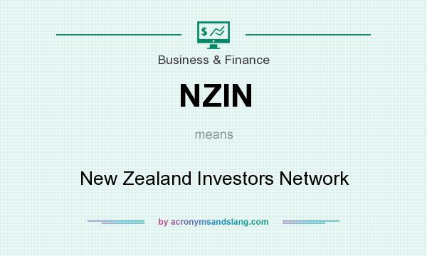 What does NZIN mean? It stands for New Zealand Investors Network