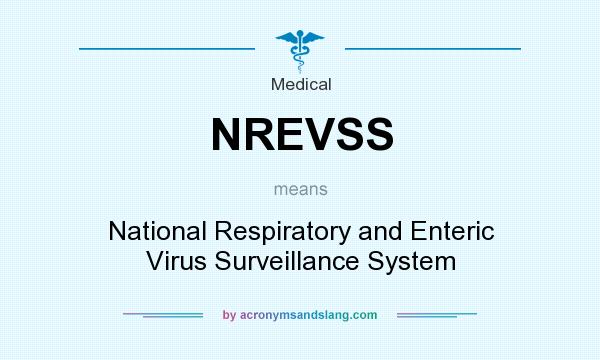 What does NREVSS mean? It stands for National Respiratory and Enteric Virus Surveillance System