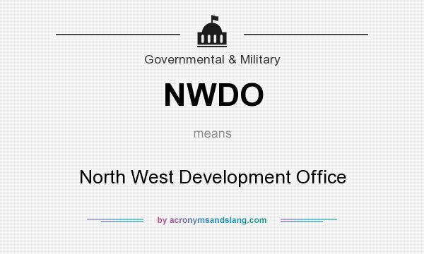 What does NWDO mean? It stands for North West Development Office