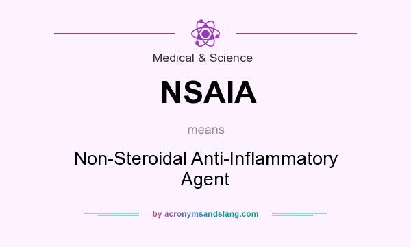 What does NSAIA mean? It stands for Non-Steroidal Anti-Inflammatory Agent