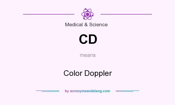 What does CD mean? It stands for Color Doppler