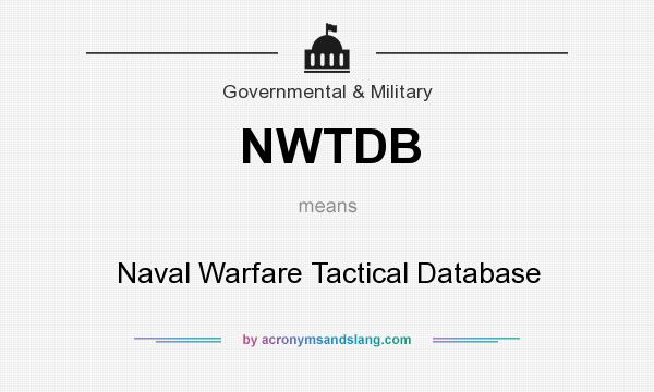 What does NWTDB mean? It stands for Naval Warfare Tactical Database