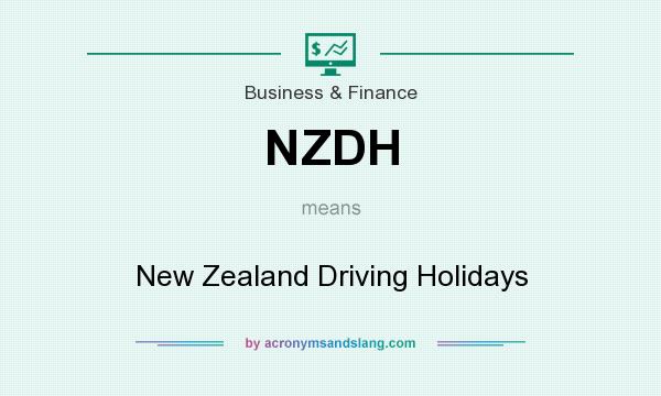 What does NZDH mean? It stands for New Zealand Driving Holidays