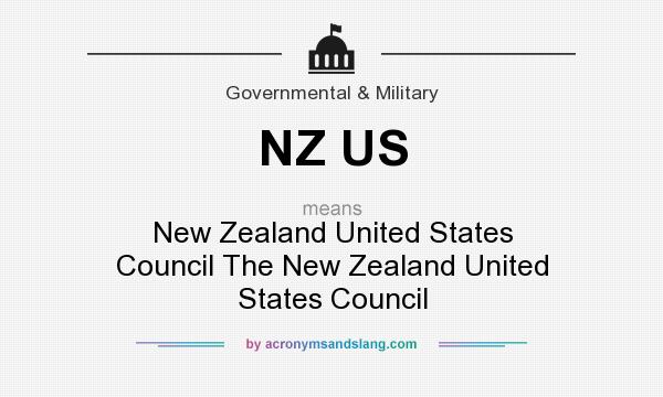 What does NZ US mean? It stands for New Zealand United States Council The New Zealand United States Council