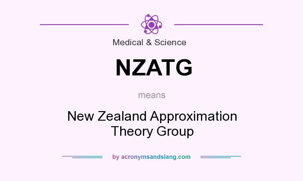 What does NZATG mean? It stands for New Zealand Approximation Theory Group
