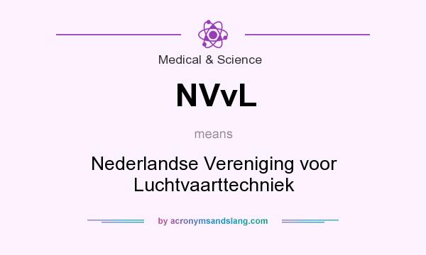 What does NVvL mean? It stands for Nederlandse Vereniging voor Luchtvaarttechniek
