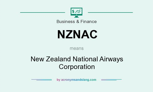 What does NZNAC mean? It stands for New Zealand National Airways Corporation