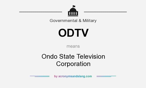 What does ODTV mean? It stands for Ondo State Television Corporation