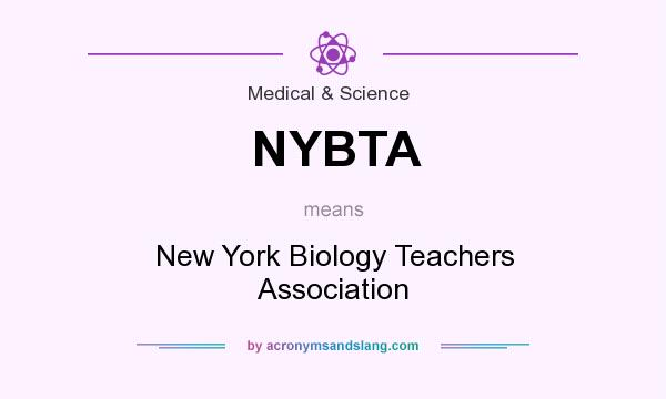 What does NYBTA mean? It stands for New York Biology Teachers Association