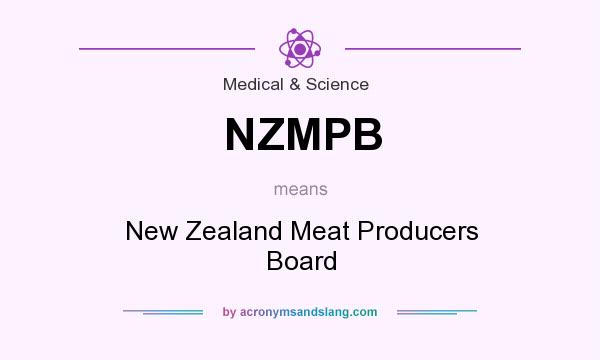 What does NZMPB mean? It stands for New Zealand Meat Producers Board