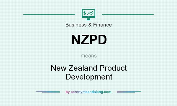 What does NZPD mean? It stands for New Zealand Product Development