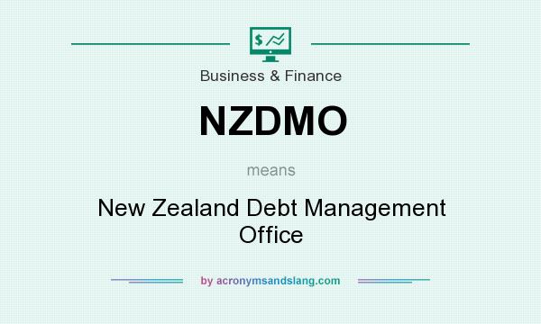 What does NZDMO mean? It stands for New Zealand Debt Management Office