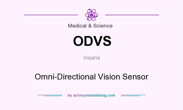 What does ODVS mean? It stands for Omni-Directional Vision Sensor