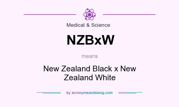 What does NZBxW mean? It stands for New Zealand Black x New Zealand White