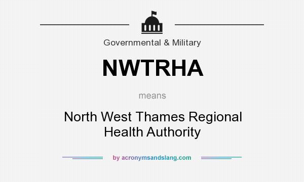 What does NWTRHA mean? It stands for North West Thames Regional Health Authority
