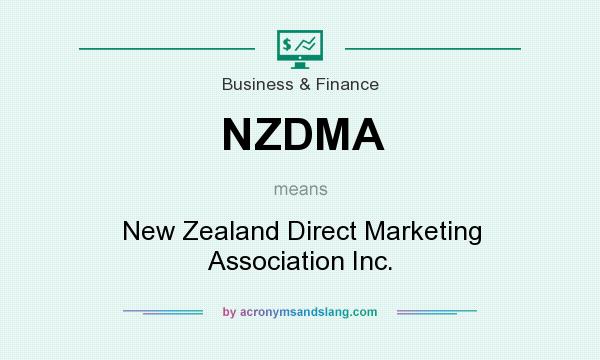 What does NZDMA mean? It stands for New Zealand Direct Marketing Association Inc.