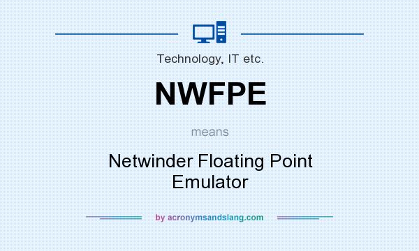 What does NWFPE mean? It stands for Netwinder Floating Point Emulator