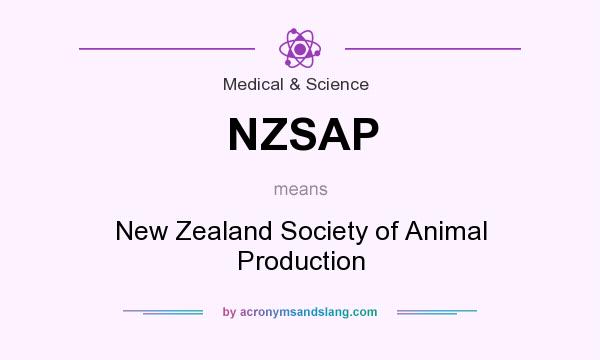 What does NZSAP mean? It stands for New Zealand Society of Animal Production