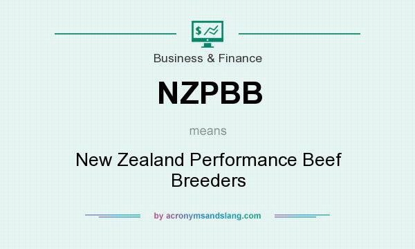 What does NZPBB mean? It stands for New Zealand Performance Beef Breeders