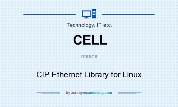What does CELL mean? It stands for CIP Ethernet Library for Linux