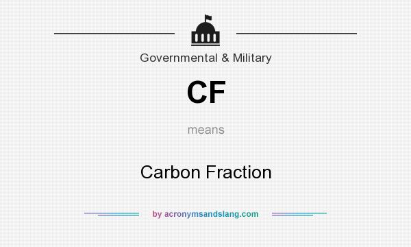 What does CF mean? It stands for Carbon Fraction