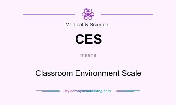 What does CES mean? It stands for Classroom Environment Scale