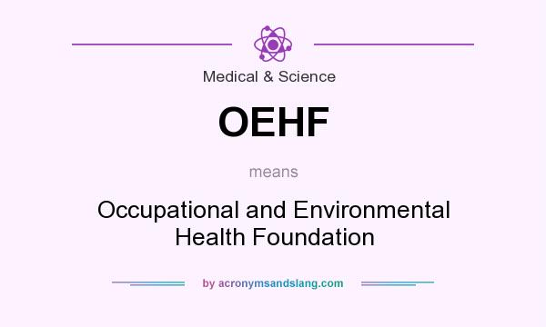 What does OEHF mean? It stands for Occupational and Environmental Health Foundation