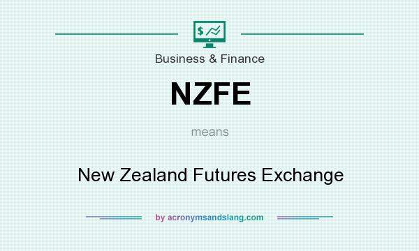What does NZFE mean? It stands for New Zealand Futures Exchange