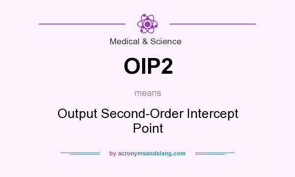 What does OIP2 mean? It stands for Output Second-Order Intercept Point