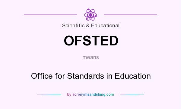 What does OFSTED mean? It stands for Office for Standards in Education