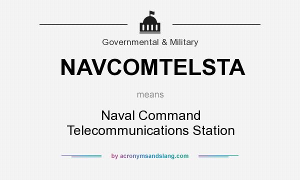 What does NAVCOMTELSTA mean? It stands for Naval Command Telecommunications Station