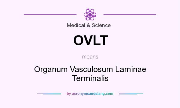 What does OVLT mean? It stands for Organum Vasculosum Laminae Terminalis