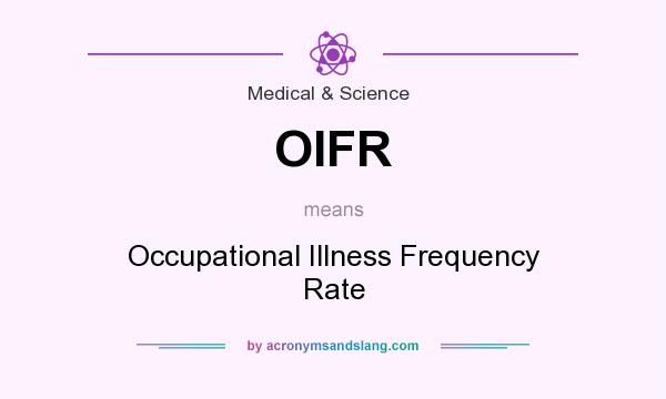 What does OIFR mean? It stands for Occupational Illness Frequency Rate