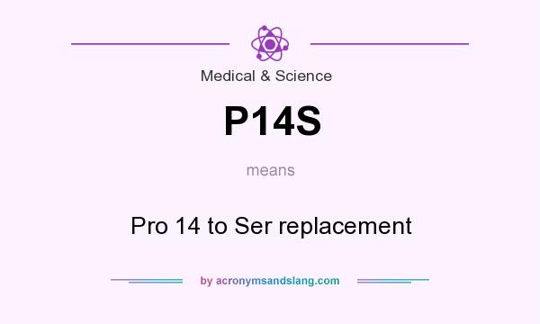 What does P14S mean? It stands for Pro 14 to Ser replacement