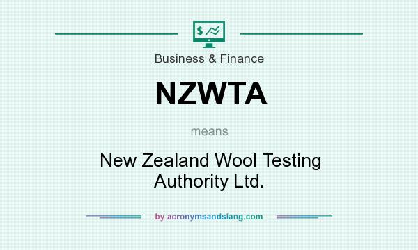 What does NZWTA mean? It stands for New Zealand Wool Testing Authority Ltd.