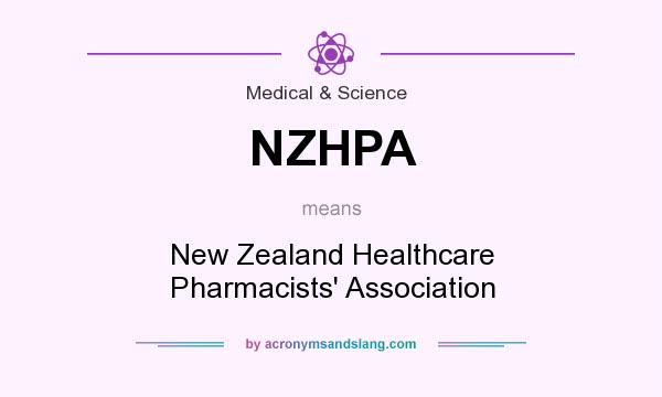 What does NZHPA mean? It stands for New Zealand Healthcare Pharmacists` Association