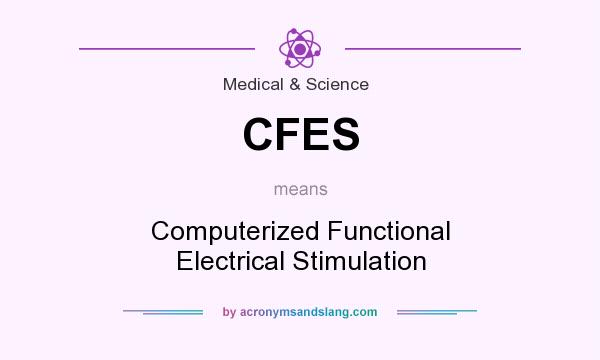 What does CFES mean? It stands for Computerized Functional Electrical Stimulation