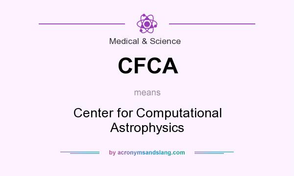 What does CFCA mean? It stands for Center for Computational Astrophysics
