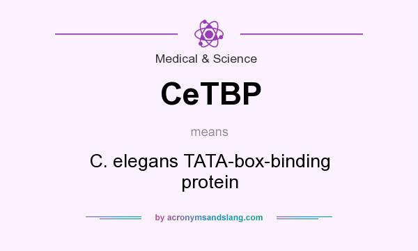 What does CeTBP mean? It stands for C. elegans TATA-box-binding protein