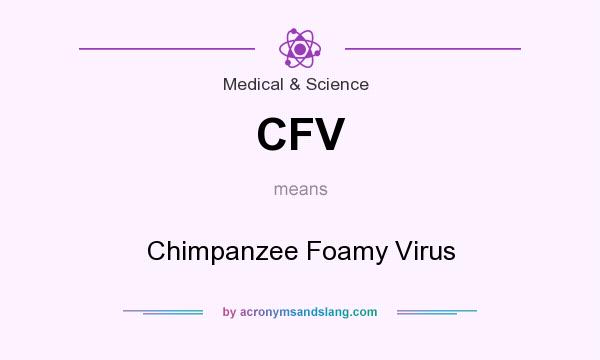 What does CFV mean? It stands for Chimpanzee Foamy Virus