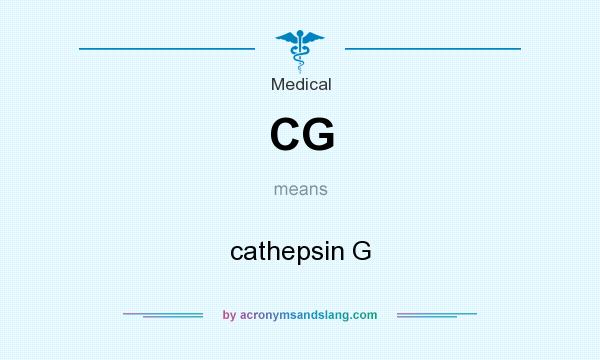 What does CG mean? It stands for cathepsin G