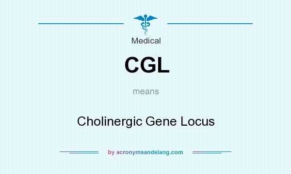 What does CGL mean? It stands for Cholinergic Gene Locus