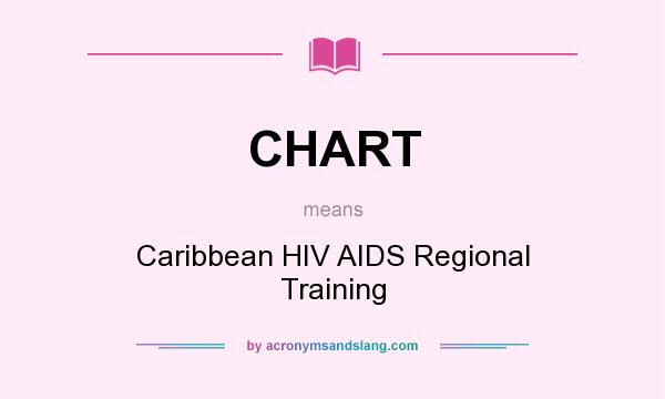 What does CHART mean? It stands for Caribbean HIV AIDS Regional Training