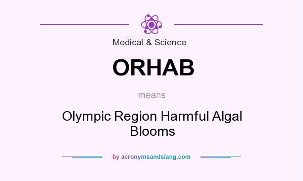 What does ORHAB mean? It stands for Olympic Region Harmful Algal Blooms