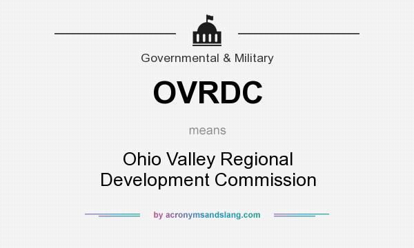 What does OVRDC mean? It stands for Ohio Valley Regional Development Commission