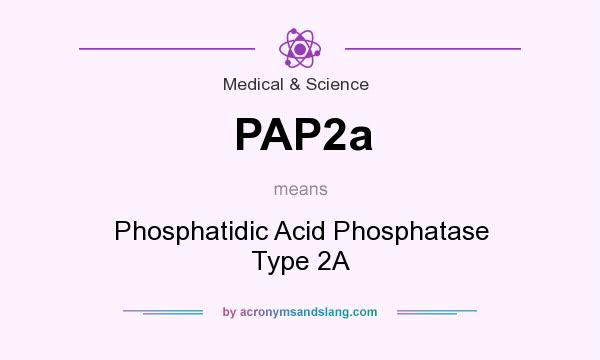 What does PAP2a mean? It stands for Phosphatidic Acid Phosphatase Type 2A