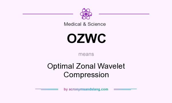 What does OZWC mean? It stands for Optimal Zonal Wavelet Compression