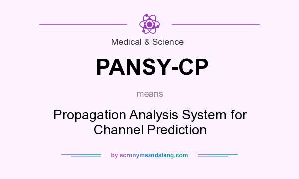 What does PANSY-CP mean? It stands for Propagation Analysis System for Channel Prediction