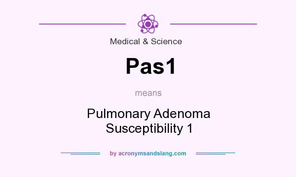 What does Pas1 mean? It stands for Pulmonary Adenoma Susceptibility 1