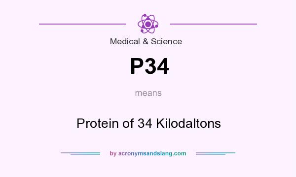 What does P34 mean? It stands for Protein of 34 Kilodaltons